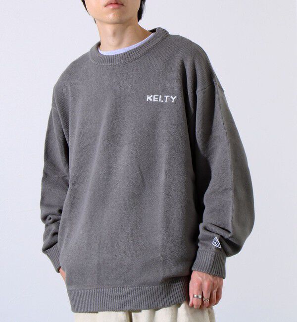 GLOSTER「【KELTY&times;GLOSTER】別注 ジャガードニット プルオーバー」|ニット・セーター|