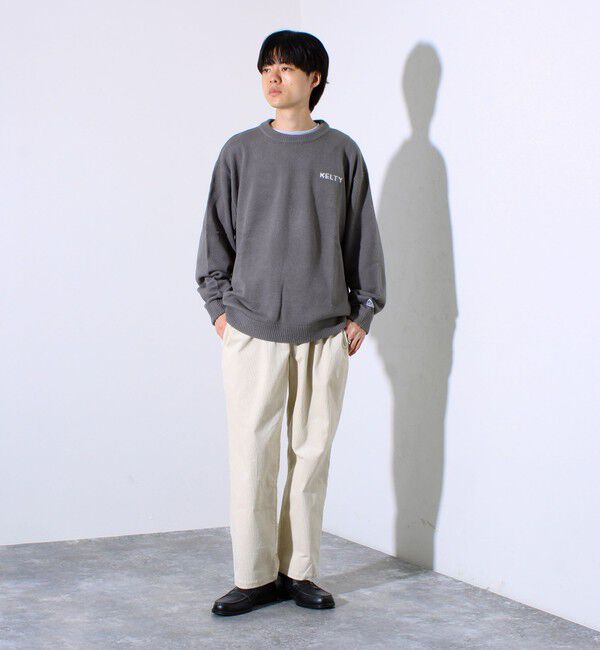 GLOSTER「【KELTY&times;GLOSTER】別注 ジャガードニット プルオーバー」|ニット・セーター|