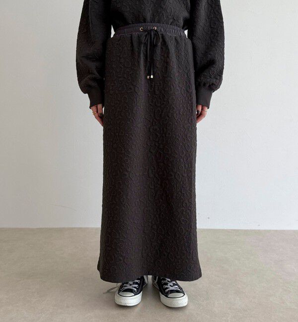 fredy emue「レオパードジャガードスカート」|スカート|