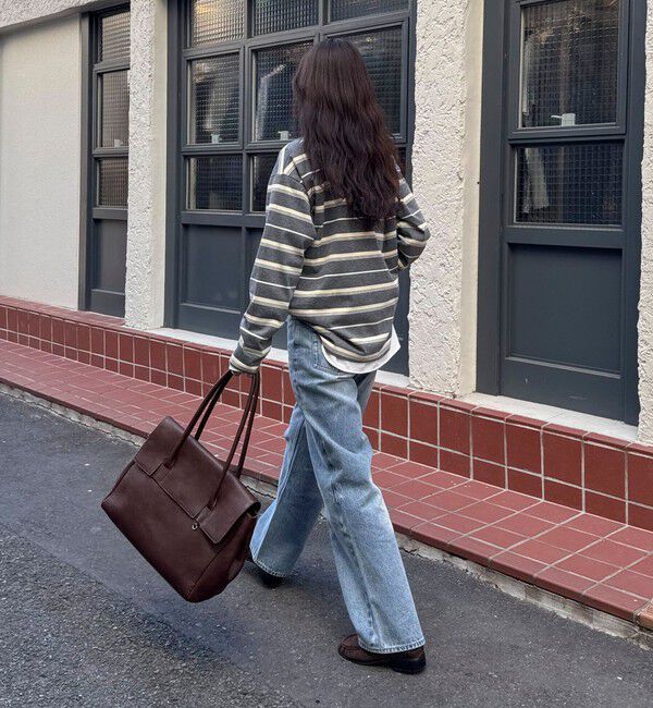 fredy emue「【待望の新色＆サイズ展開追加／@sora_522m企画】BASIC STRAIGHT DENIM」|デニム|