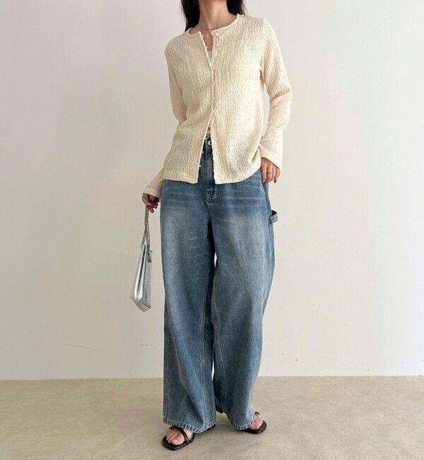 fredy emue「シャーリングカットブラウス」|Tシャツ・カットソー|