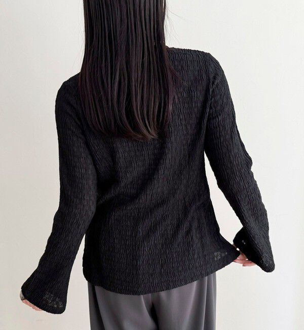 fredy emue「シャーリングカットブラウス」|Tシャツ・カットソー|