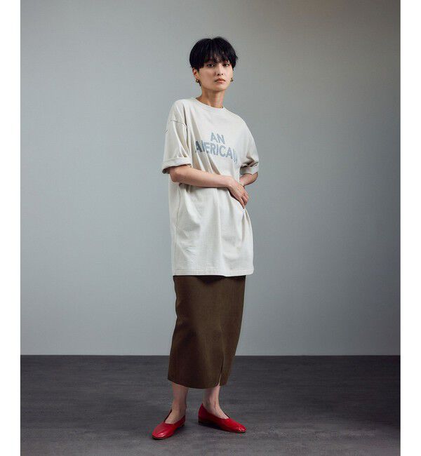 SALON adam et rope'「Ultrasuede(R)スエードスカート / セットアップ対応」|スカート|