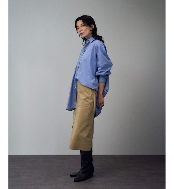 SALON adam et rope'「Ultrasuede(R)スエードスカート / セットアップ対応」|スカート|