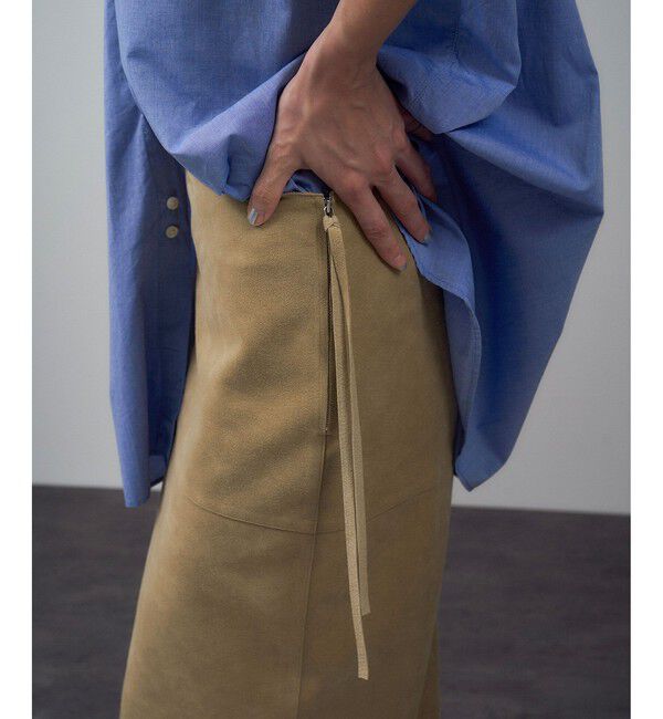 SALON adam et rope'「Ultrasuede(R)スエードスカート / セットアップ対応」|スカート|