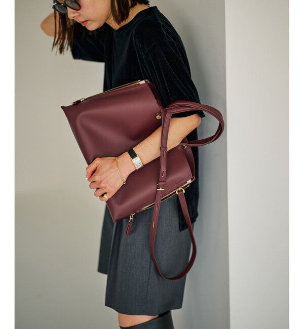 ROPE「【E'POR】Y BAG Medium【軽量】【メディア掲載】」|ハンドバッグ|