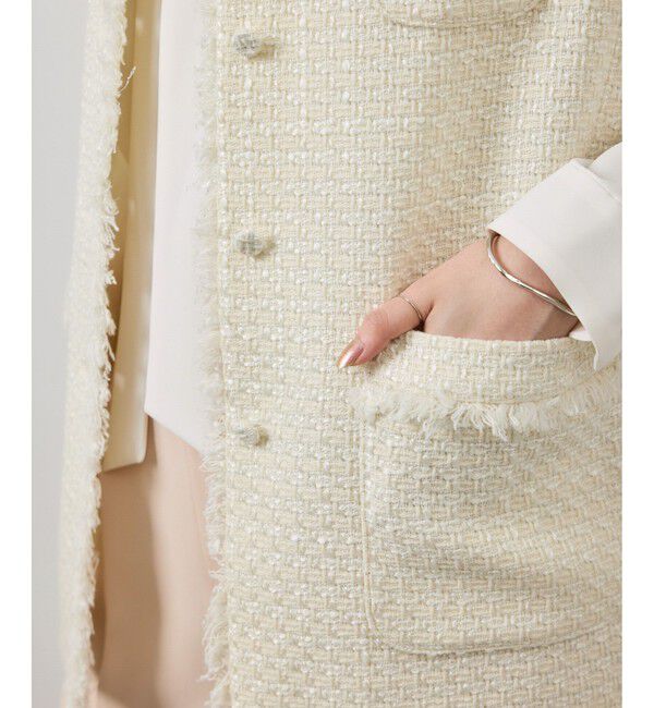 ROPE「ミックスツイードジレベスト」|ベスト・ジレ|