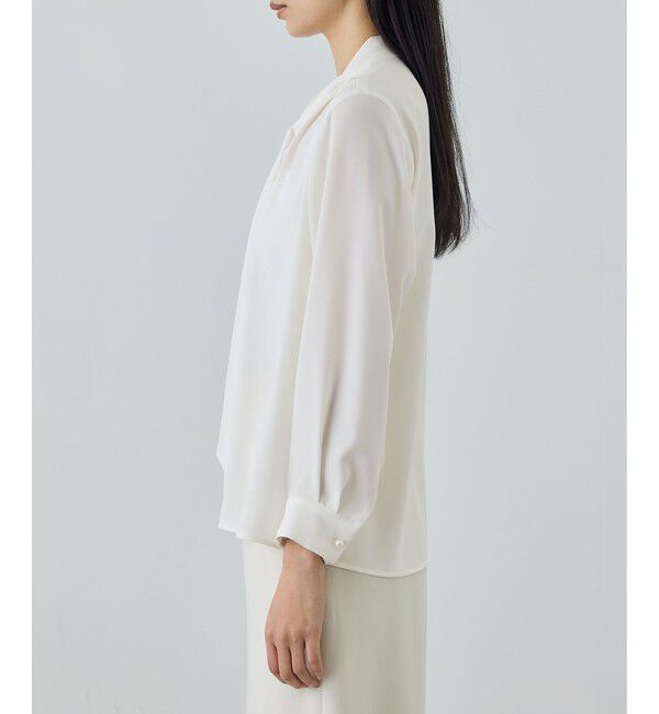 ROPE「ボウタイブラウス/イージーケア・26SS」|シャツ・ブラウス|