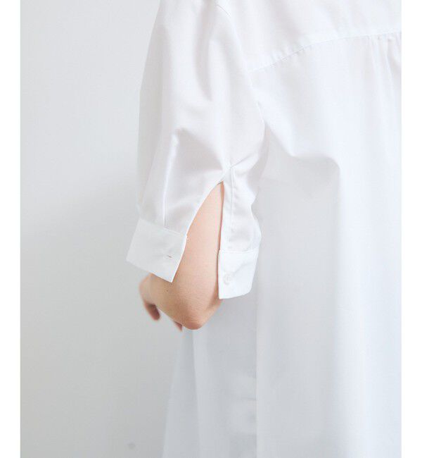 VIS「【WEB限定】フロントフリルディテール半袖ブラウス」|シャツ・ブラウス|