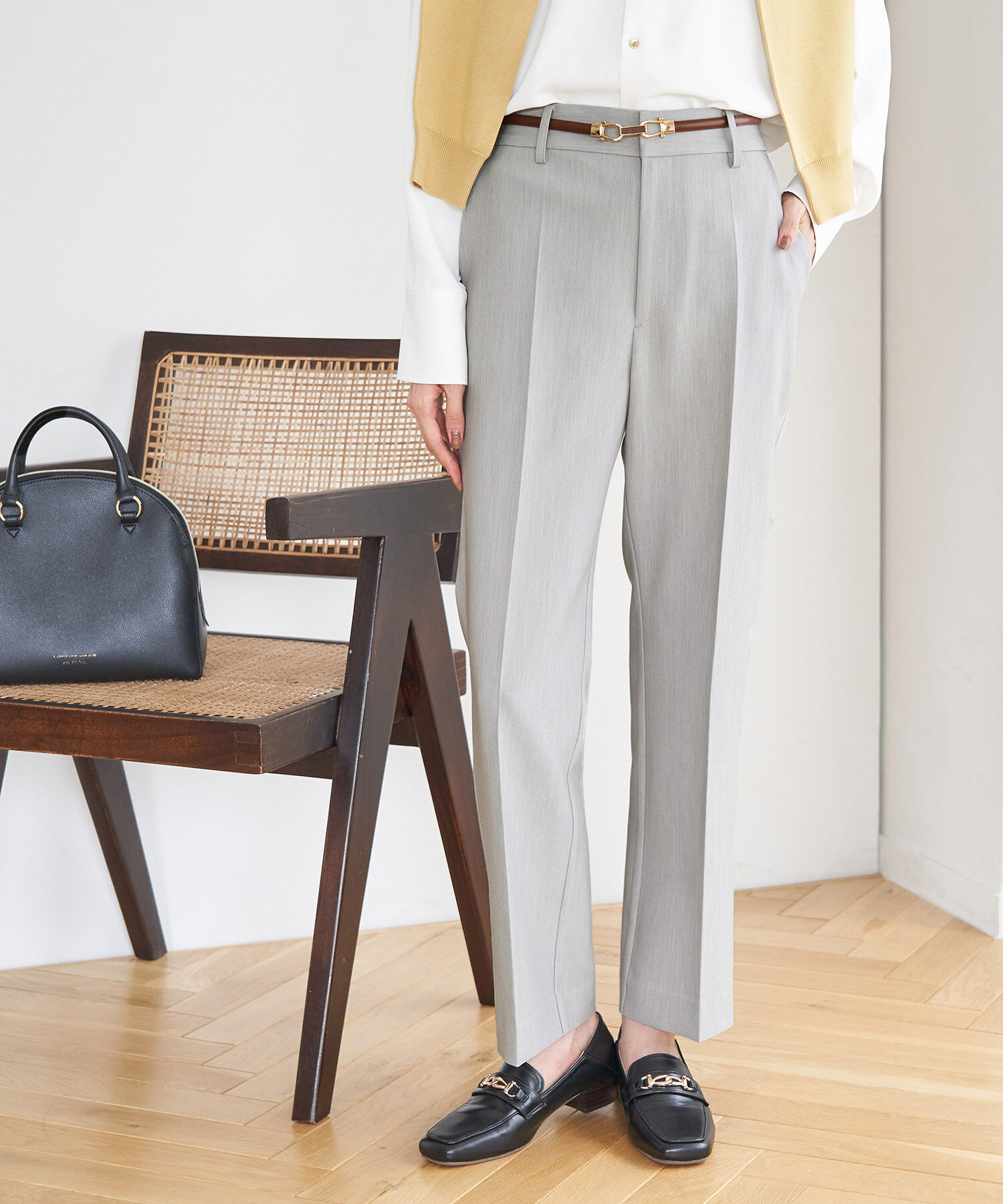 Rope&rsquo;Picnic「スティックカラーパンツ」|スラックス|