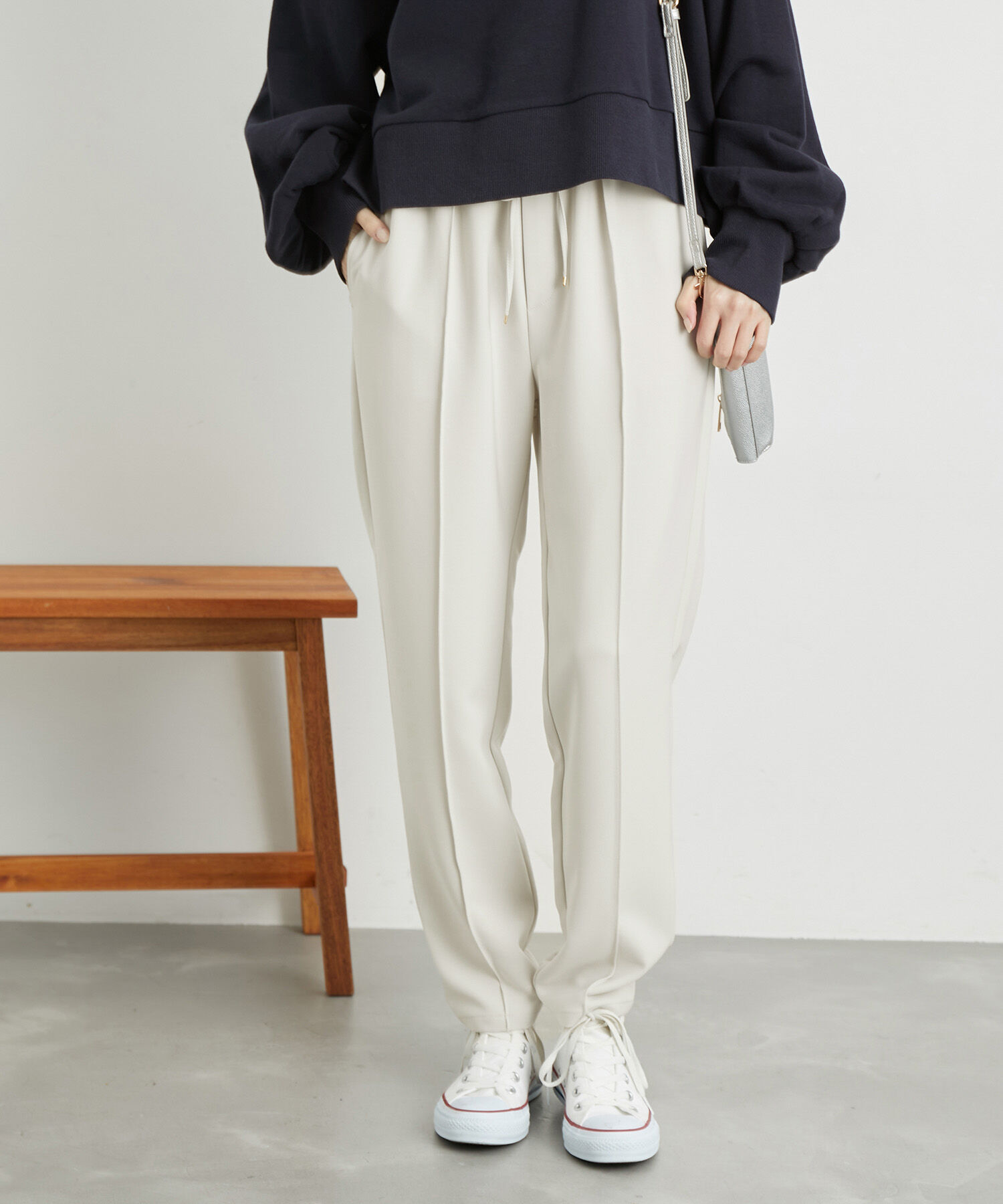 Rope&rsquo;Picnic「ステファニージョガーパンツ」|チノ|