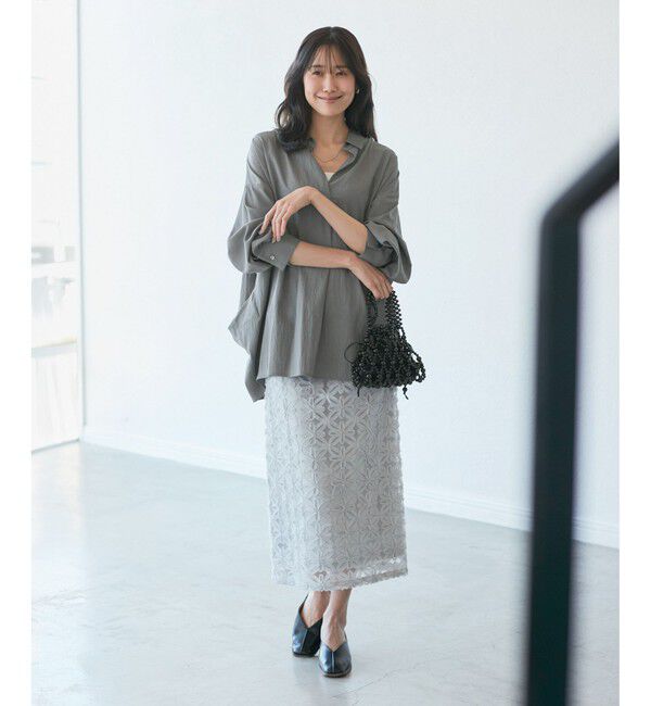 Rope&rsquo;Picnic「スキッパーシャツ」|シャツ・ブラウス|