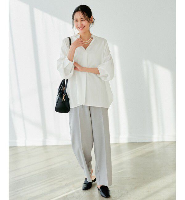 Rope&rsquo;Picnic「スキッパーシャツ」|シャツ・ブラウス|