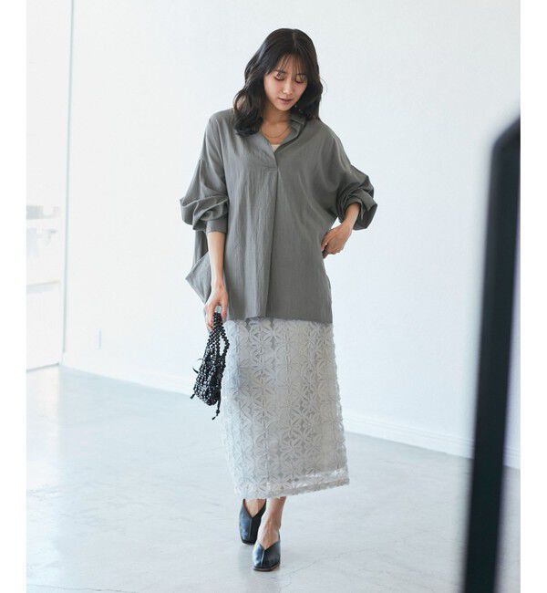 Rope&rsquo;Picnic「スキッパーシャツ」|シャツ・ブラウス|