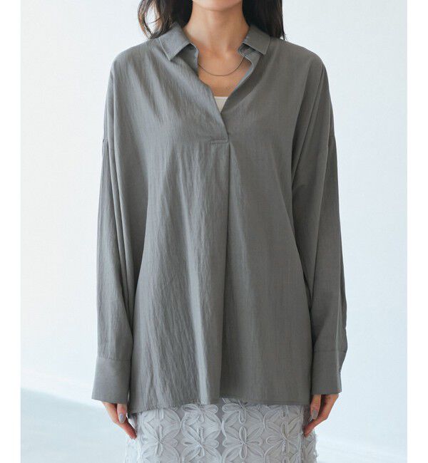 Rope&rsquo;Picnic「スキッパーシャツ」|シャツ・ブラウス|