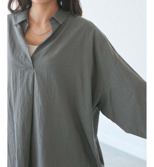 Rope&rsquo;Picnic「スキッパーシャツ」|シャツ・ブラウス|