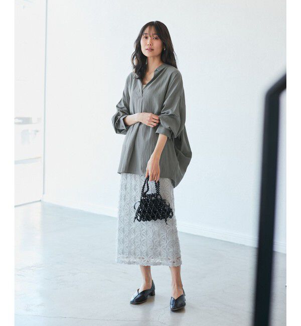 Rope&rsquo;Picnic「スキッパーシャツ」|シャツ・ブラウス|