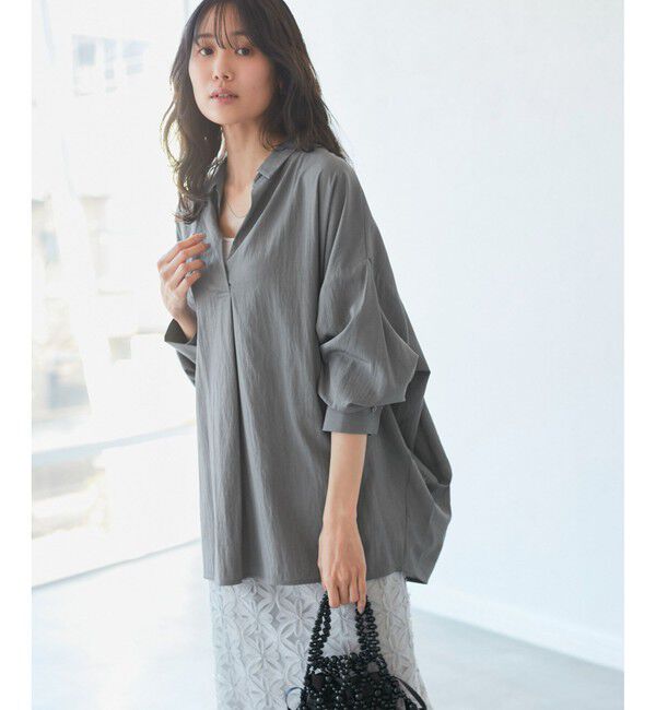 Rope&rsquo;Picnic「スキッパーシャツ」|シャツ・ブラウス|