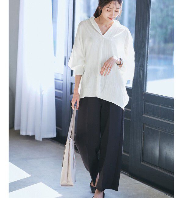 Rope&rsquo;Picnic「スキッパーシャツ」|シャツ・ブラウス|