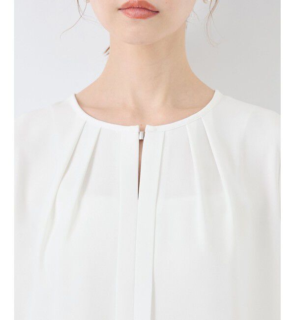 Rope&rsquo;Picnic「【2サイズ展開】レースポイントブラウス/通勤対応」|シャツ・ブラウス|