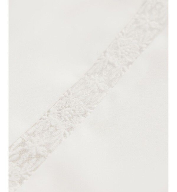 Rope&rsquo;Picnic「【2サイズ展開】レースポイントブラウス/通勤対応」|シャツ・ブラウス|