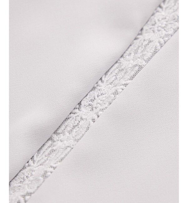 Rope&rsquo;Picnic「【2サイズ展開】レースポイントブラウス/通勤対応」|シャツ・ブラウス|