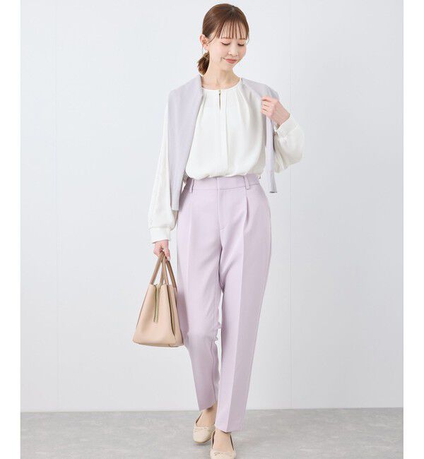 Rope&rsquo;Picnic「【2サイズ展開】レースポイントブラウス/通勤対応」|シャツ・ブラウス|