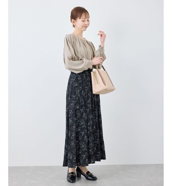 Rope&rsquo;Picnic「【2サイズ展開】レースポイントブラウス/通勤対応」|シャツ・ブラウス|