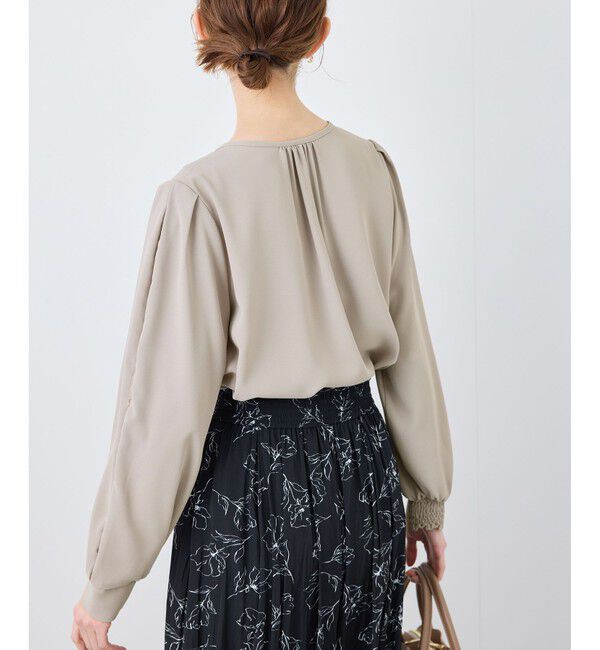 Rope&rsquo;Picnic「【2サイズ展開】レースポイントブラウス/通勤対応」|シャツ・ブラウス|