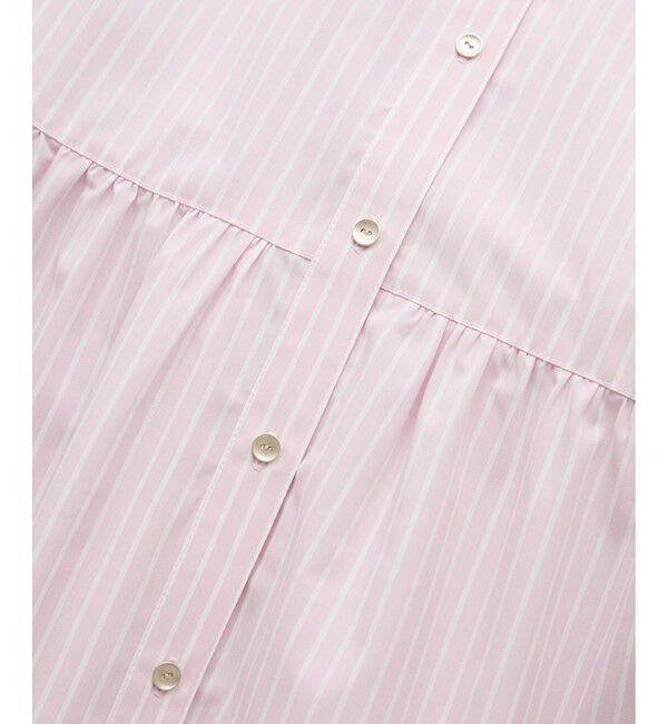 Rope&rsquo;Picnic「ペプラムシャツブラウス/UVカット・防シワ」|シャツ・ブラウス|