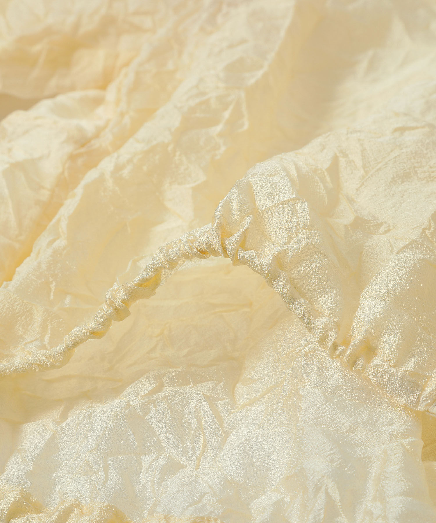 ADAM ET ROPE'「シアーホックブラウス」|シャツ・ブラウス|