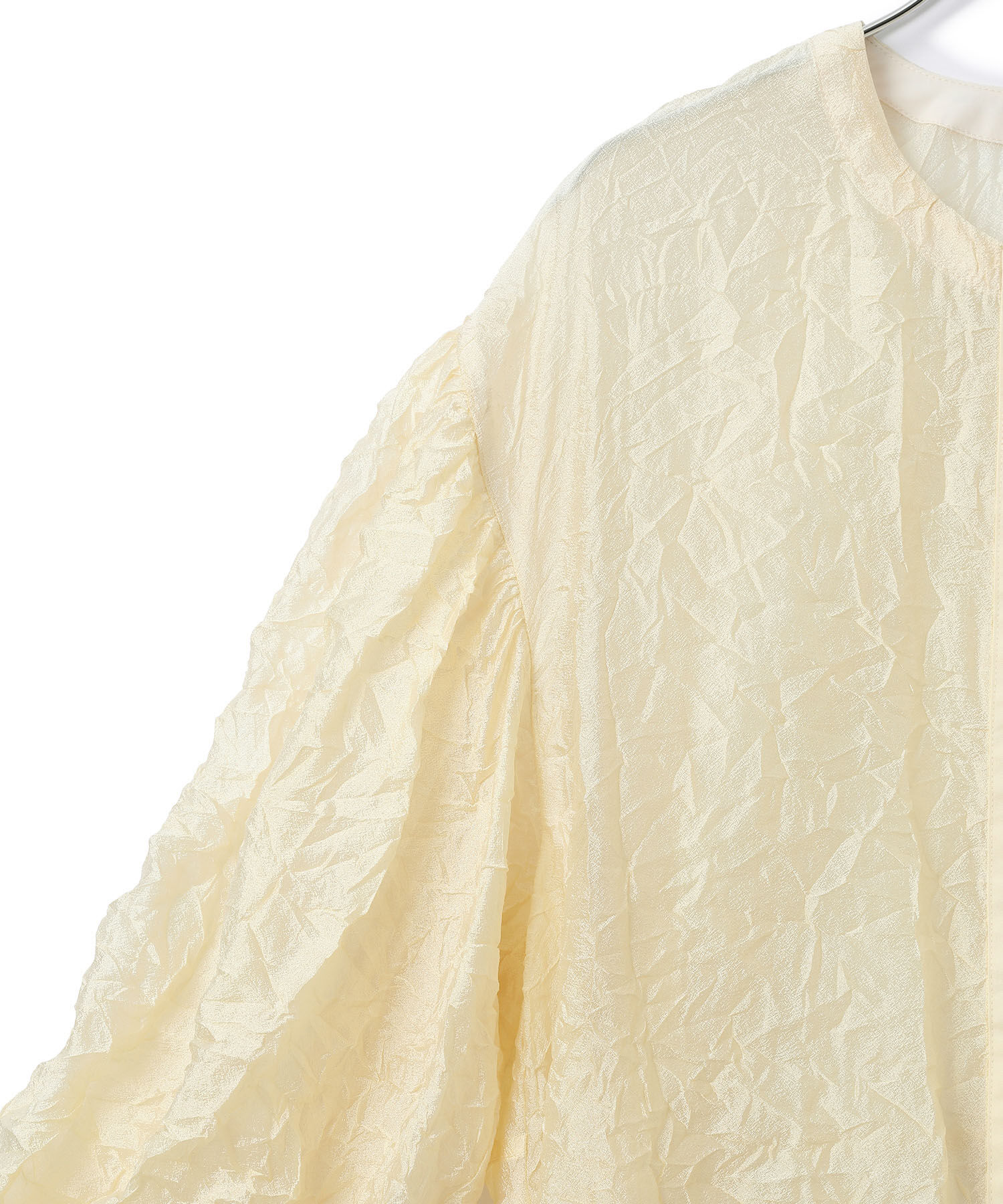 ADAM ET ROPE'「シアーホックブラウス」|シャツ・ブラウス|