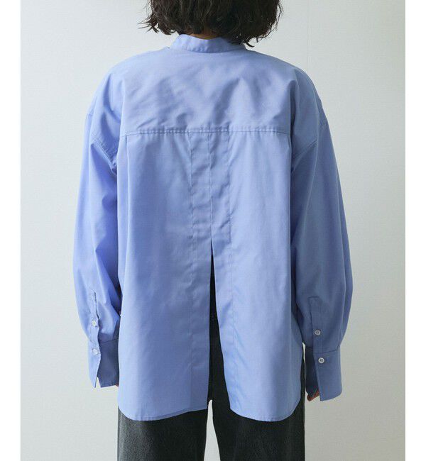 ADAM ET ROPE'「【WEB限定】シャーリングビスチェセットシャツ」|シャツ・ブラウス|