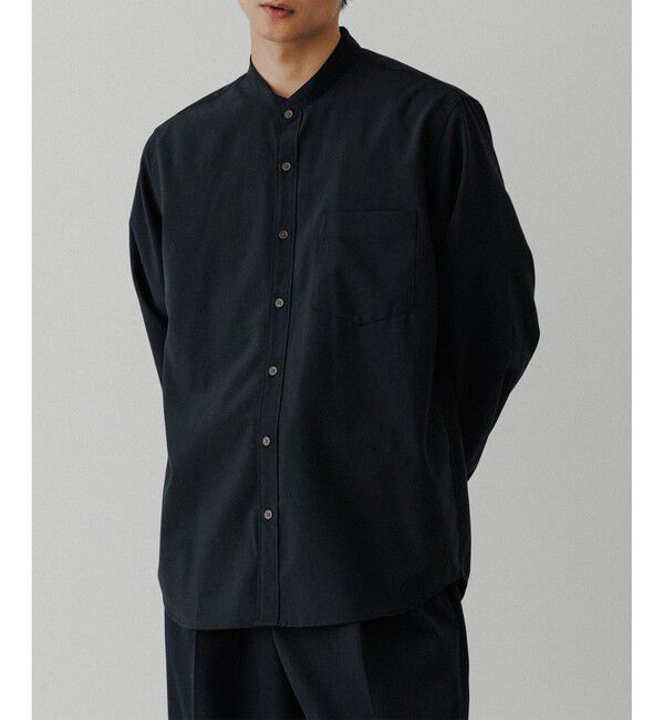 ADAM ET ROPE'「【NIKKE】バンドカラー シャツ」|シャツ・ブラウス|