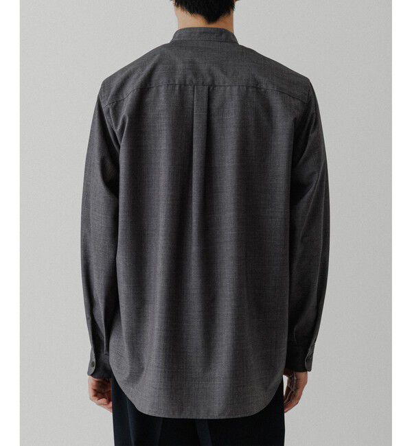 ADAM ET ROPE'「【NIKKE】バンドカラー シャツ」|シャツ・ブラウス|