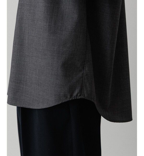 ADAM ET ROPE'「【NIKKE】バンドカラー シャツ」|シャツ・ブラウス|