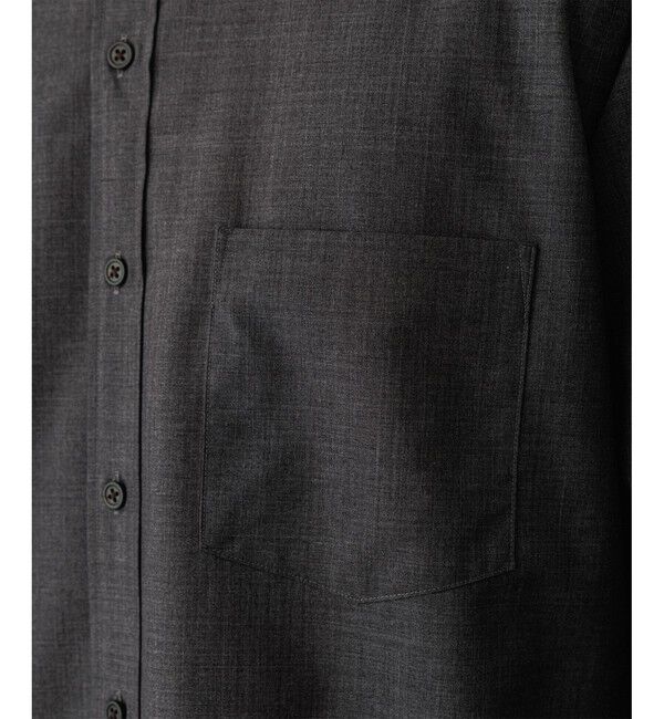 ADAM ET ROPE'「【NIKKE】バンドカラー シャツ」|シャツ・ブラウス|