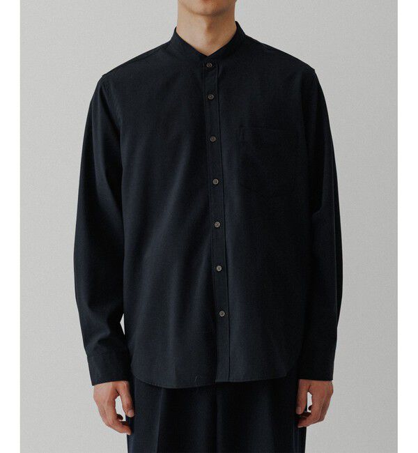 ADAM ET ROPE'「【NIKKE】バンドカラー シャツ」|シャツ・ブラウス|