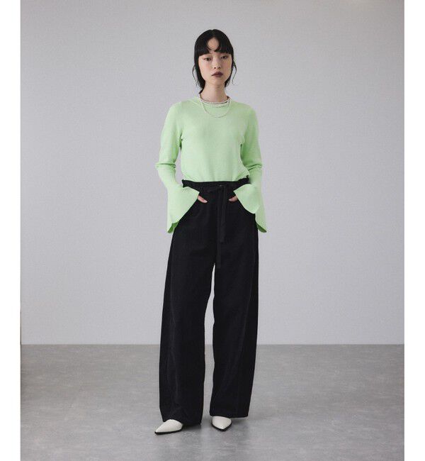 ADAM ET ROPE'「ボリュームカフスプルオーバー」|ニット・セーター|