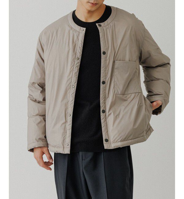 ADAM ET ROPE'「【ACT】超軽量 ダウン カーディガン ジャケット」|ダウン|