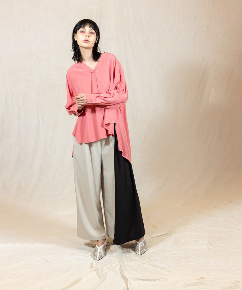  「バックギャザーブラウス」|シャツ・ブラウス|