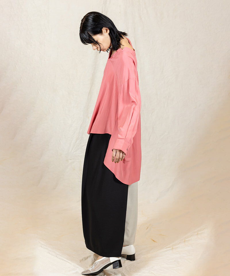  「バックギャザーブラウス」|シャツ・ブラウス|