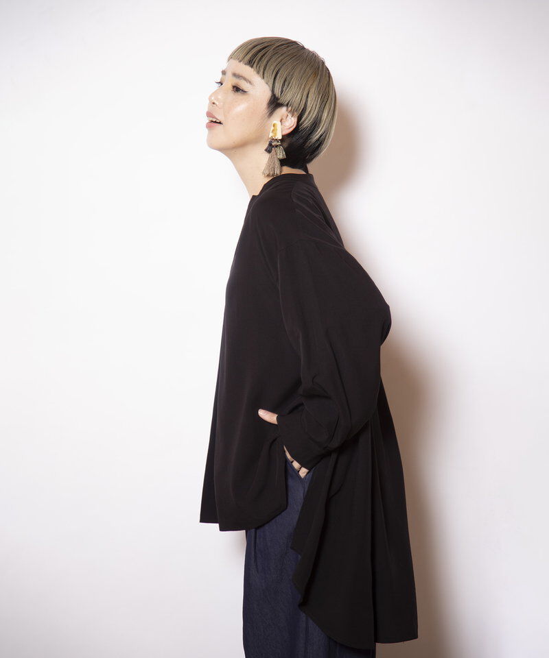  「バックギャザーブラウス」|シャツ・ブラウス|