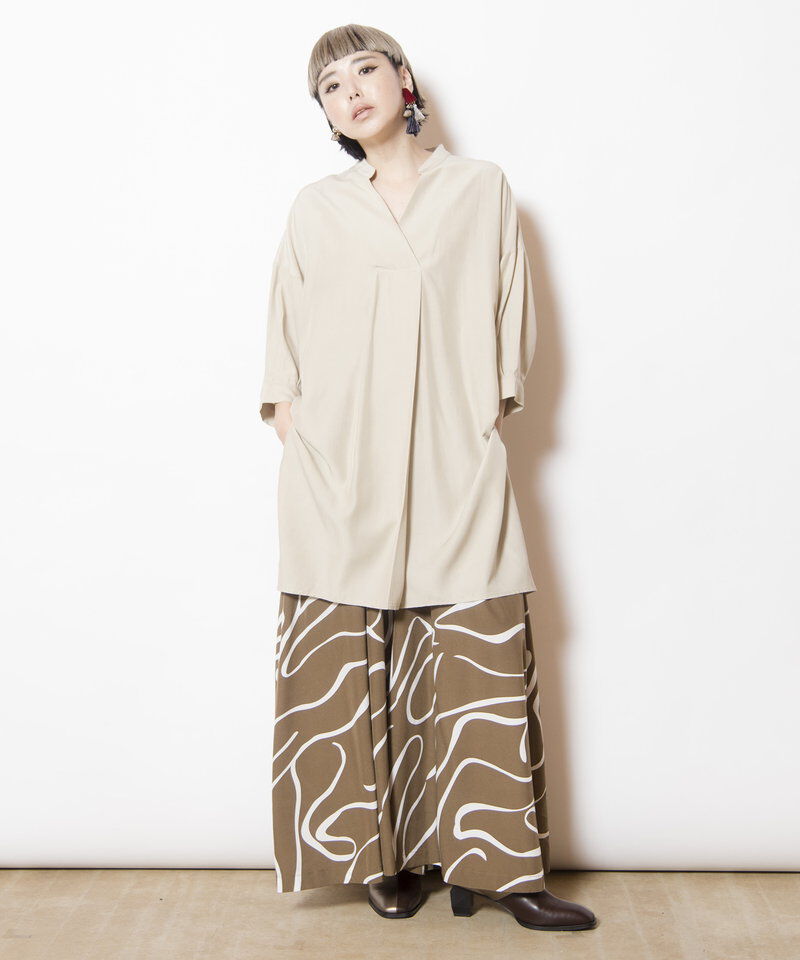  「バックレースブラウス」|シャツ・ブラウス|