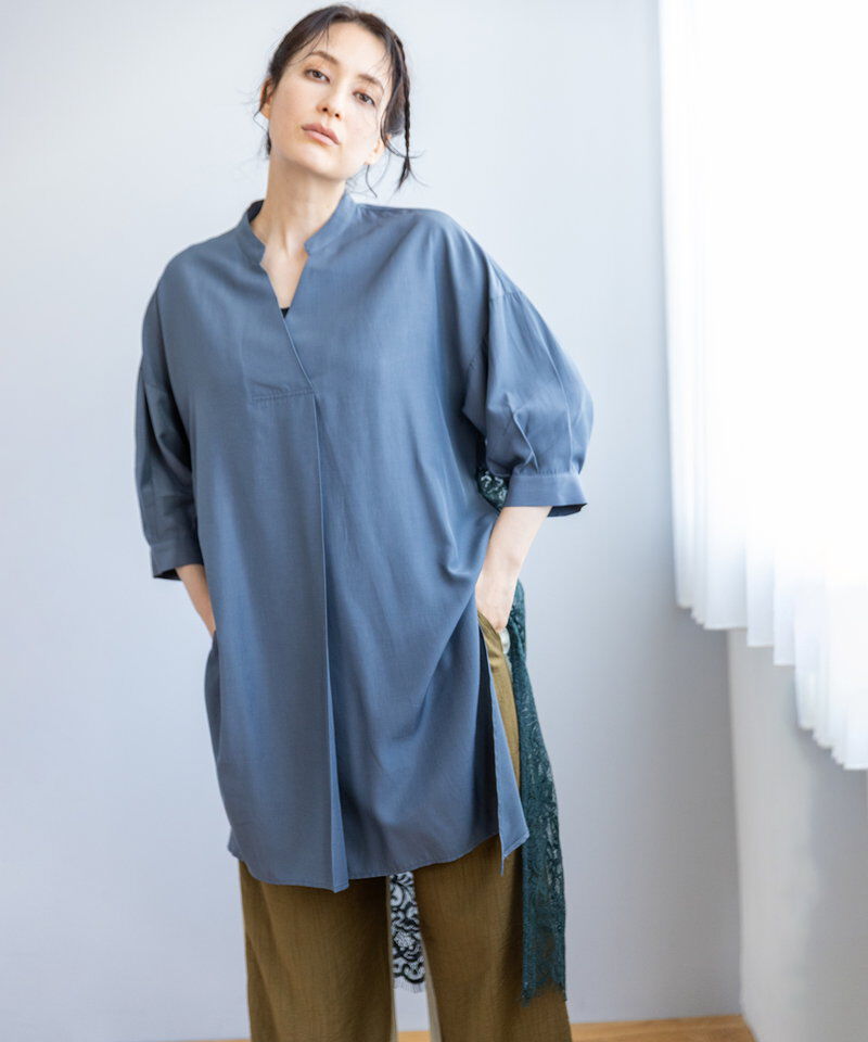  「バックレースブラウス」|シャツ・ブラウス|