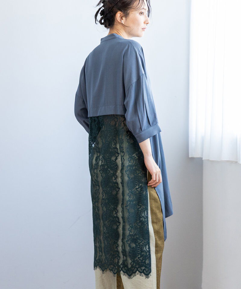  「バックレースブラウス」|シャツ・ブラウス|
