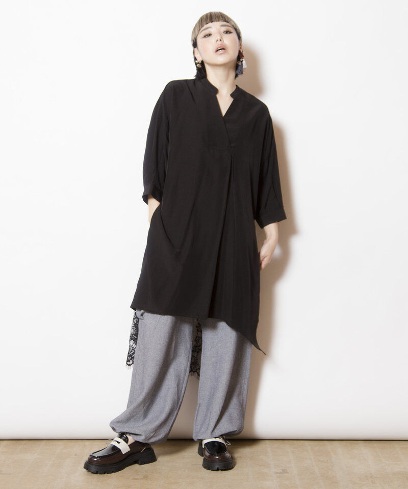  「バックレースブラウス」|シャツ・ブラウス|