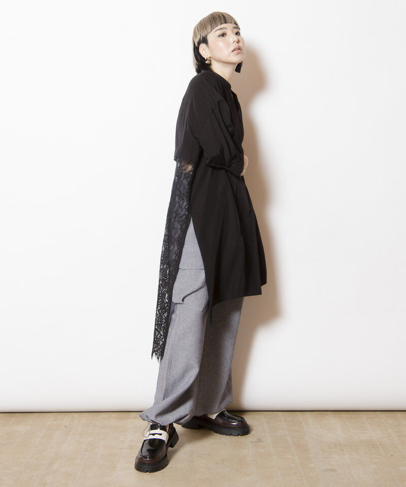  「バックレースブラウス」|シャツ・ブラウス|