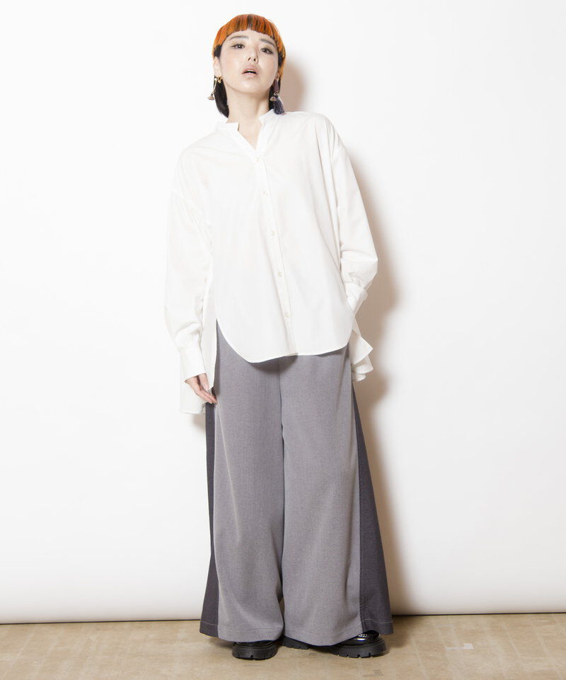  「バックフレアーブラウス」|シャツ・ブラウス|