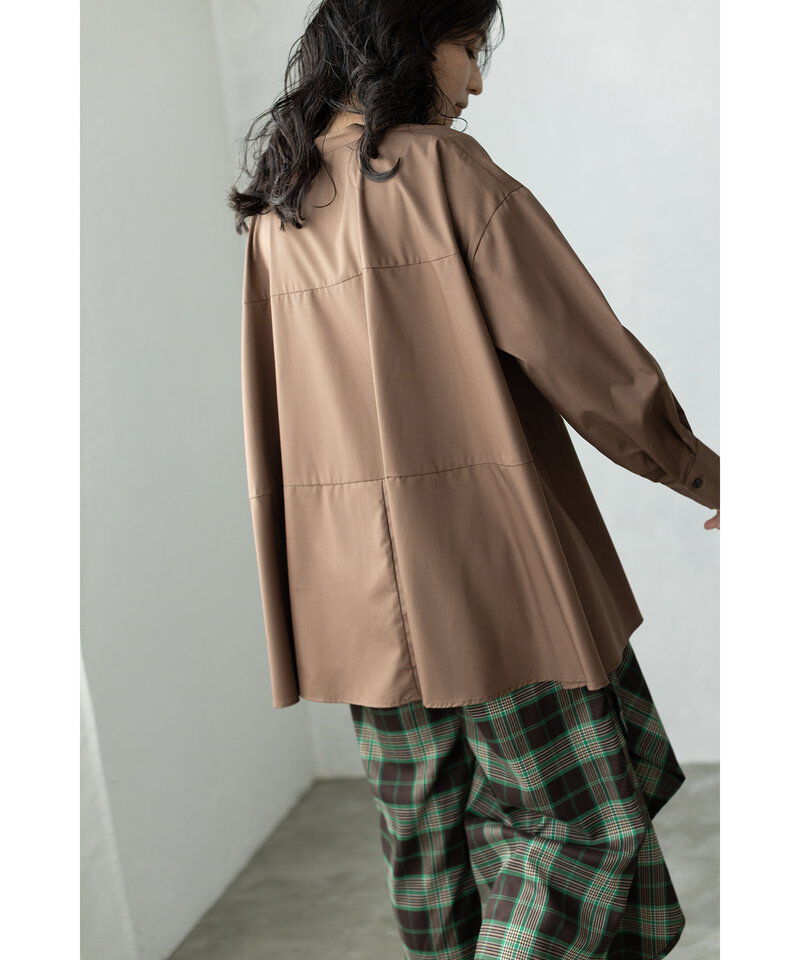  「バックフレアーブラウス」|シャツ・ブラウス|